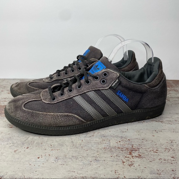 Blue Samba Hemp Rare Og Classic Shoes 